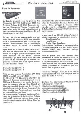 Gazette de Bezannes 2009