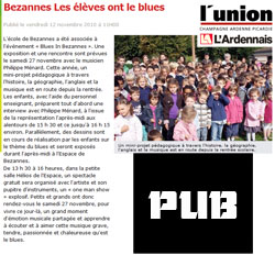 L'�cole de Bezannes a �t� associ�e � l'�v�nement � Blues In Bezannes �